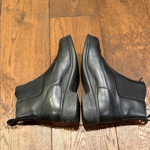 Dansko Black Front Zipper Boots, Size 7.5 (38) - Picture 8 of 11